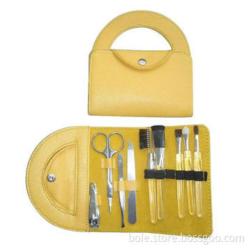 PVC Cosmetic Bag with Multi Pockets for Packing Brushes